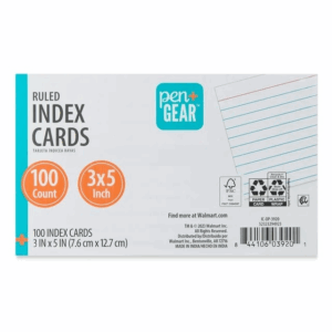 Index Cards – 100 pack