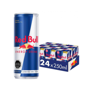 Bebida energizante RED BULL 250ml x 24u (lata, caja)