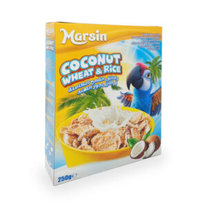 Cereal MARSIN 250g (copos de maíz con coco y arroz)