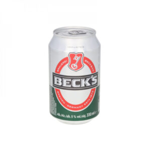 Cerveza BECKS 330ml (lata)