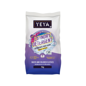 Detergente en polvo YEYA 1kg (aroma lavanda)