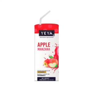 Jugo de fruta natural YEYA 200ml (sabor manzana)