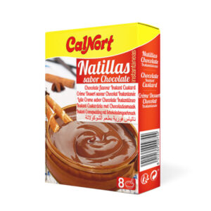 Natilla instantánea CALNORT 130g (chocolate) SKU: IS-54095