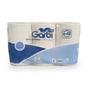 Papel higiénico GARBI 6u (paquete)