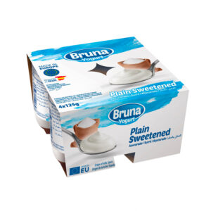 Yogurt BRUNA natural 4x125g