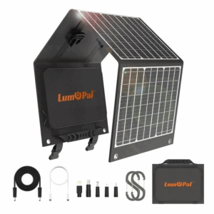 40W Foldable Solar Panel, Portable Charger