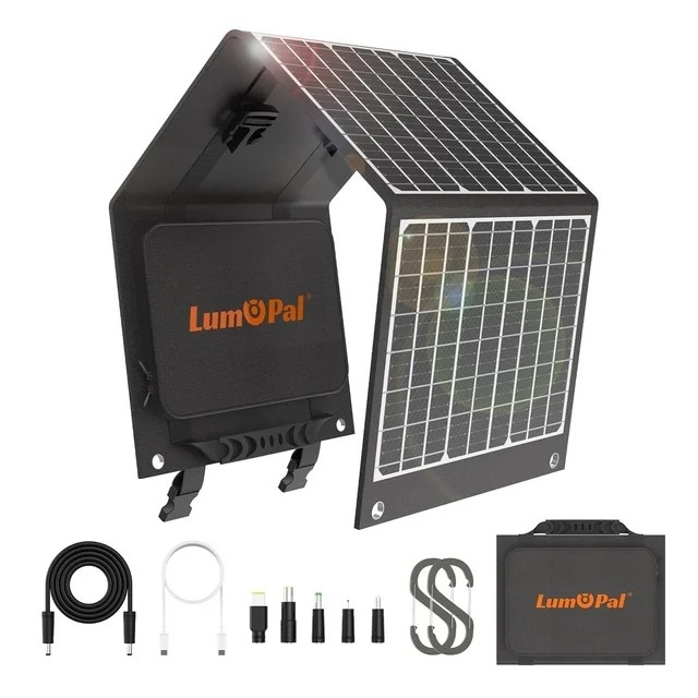 40W Foldable Solar Panel, Portable Charger