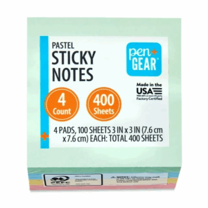 Sticky Notes – 400 Sheets