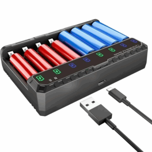 N8 1.2V Universal Battery Charger 8Bay